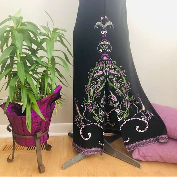 NWOT Elysa Suzanne Strapless Boho Maxi Dress, XS - Picture 7 of 9